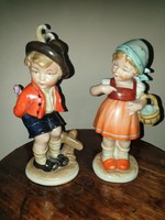 BERTRAM, W&A PORCELÁN FIGURA PÁROS