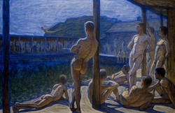 Eugène jansson - sailors' bathhouse - reprint