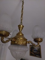 Copper chandelier!