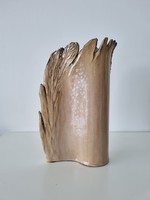 Unique Form, Signed Fine Art Ceramic Vase/Decorative Object