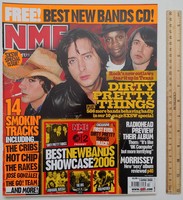 NME New Musical Express magazin 2006-04-01 Dirty Pretty Things Radiohead Vines Arctic Monkeys Gnarls
