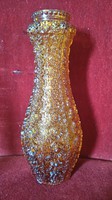 50/60 Austrian retro oberglas glass vase 25 cm !!! Cheap collection due to liquidation!