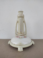 Antik jugendstil szecesszió jelzés nélkül porcelán asztalközép száraz virág váza 5099