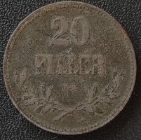 20 Fillér 1916 KB.