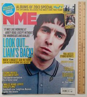 NME New Musical Express magazin 2013-01-12 Liam Gallagher Vampire Weekend Queens Stone Age Prodigy