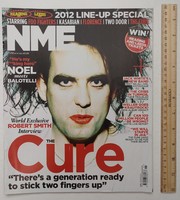 NME New Musical Express magazin 2012-03-17 Cure Dot Rotten Cribs Jack White Kasabian Florence Pussy