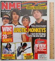 NME New Musical Express magazin 2006-08-26 Arctic Monkeys Kasabian Slayer Radiohead Morrissey Kaiser