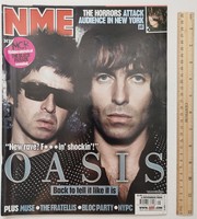 NME New Musical Express magazin 2006-11-11 Oasis Long Blondes Jakobinarina Horrors The Others Bronx
