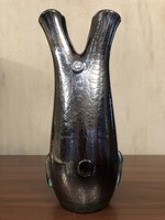 Szecessziós Irizáló váza 1930 B. Pál