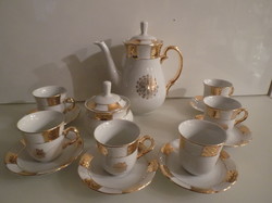 Coffee set - 14 pcs - epiag natalie - numbered - old - perfect