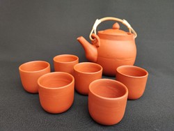 Chinese clay tea set