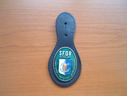 Hungarian sfor badge metal technical contingent # + zs
