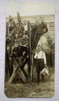 Katonai csoport fotó  Bp 1922   7,5x3cm