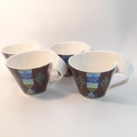 Villeroy & boch tea or cappuccino cups, 4 pcs