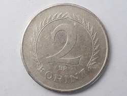 Magyarország 2 Forint 1966 érme - Magyar 2 Ft 1966 pénzérme