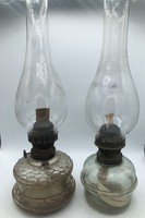Old kerosene lamps