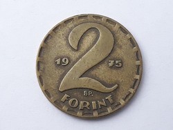 Hungarian 2 forint 1975 coin - Hungarian 2 ft 1975 coin