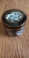 Saxon jar with 21 carat gold