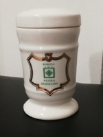 Witeg stoneware pharmacy jar