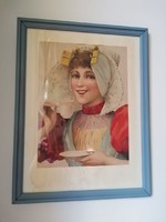 Vintage wall picture - a cup of coffee