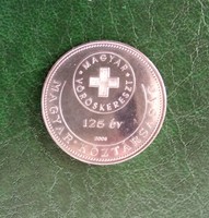 50 Ft  2006, 125 éves Magyar Vöröskereszt forgalmi érme emlékváltozat verdefényes