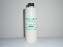 Retro ÁFOR petróleum műanyag flakon - Ásványolajforgalmi Vállalat - 1980-as évekből