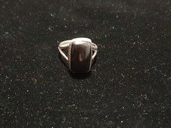 Psilomelan stone silver ring size 8! Original! 14 carats!