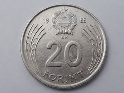 Hungarian 20 forint 1985 coin - Hungarian metal twenty forint, 20 ft 1985 coin