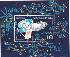 Hungary Airmail Stamp Block 1973