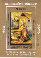 Hungary commemorative stamp block 1973