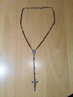 Old silver sterling rosary