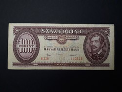 100 Forint 1984 papírpénz - Magyar 100 Ft 1984 papír piros százas bankjegy