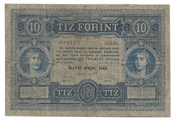 10 gulden 1880 Eredeti állapot