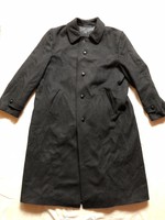 Black women's winter coat / fabric coat