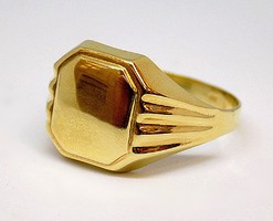 Arany pecsétgyűrű (ZAL-Au93343)