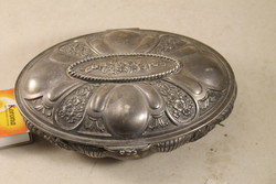 Antique silver plated jewelry holder 615