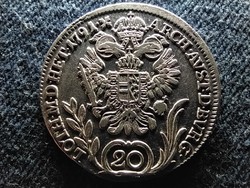 Ausztria II. Lipót (1790-1792) .583 ezüst 20 Krajcár 1791 B (id55694)