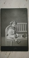 Antique children's photo in Újpest