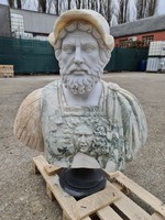 Mitológiai márvány mellszobor ,büszt