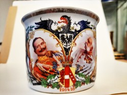 Franz Joseph - Emperor William 1 Mug Memorial Mug 1914-1916.