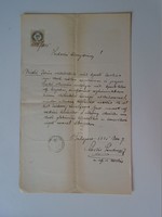 ZA392.7 Régi dokumentum   Budapest 1885 - Máthé István (Köbölkút)  Szabó Katalin (Seregélyes)