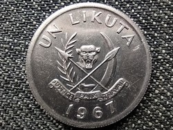 Kongó (Zaire) 1 likuta 1967 (id47606)