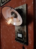 Ipari,steampunk,loft,industrial fali lámpa