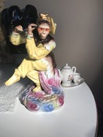 Japán majom király porcelán