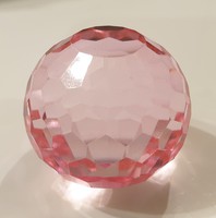 Pink feng shui crystal 3 cm