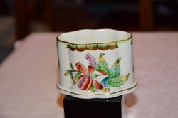 Herend ashtray with cigarette holder