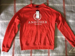 Another adventure red new yorker new labeled sweater