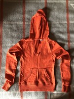 Divided by h & m orange hooded sweater