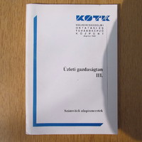 Üzleti gazdaságtan III. - Számviteli alapismeretek - KOTK Kft.