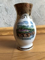 Heidelberg - RW Bavaria porcelán váza - kézzel festett